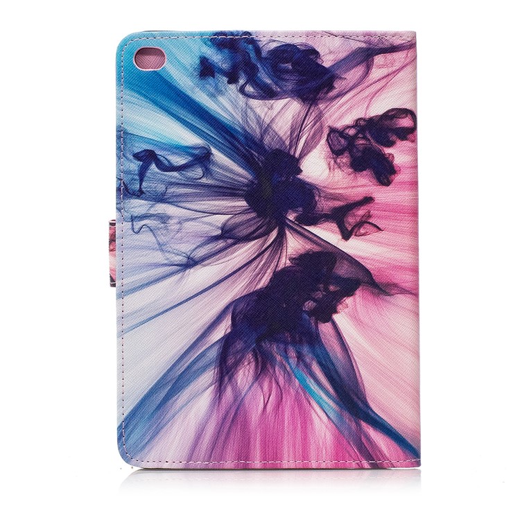 For iPad mini 4 Patterned Leather Wallet Flip Case - Color Ink-2