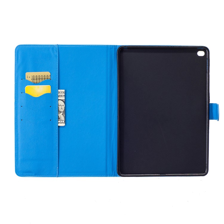 Pattern Printing Leather Wallet Tablet Case for iPad Air 2 - Quote-6