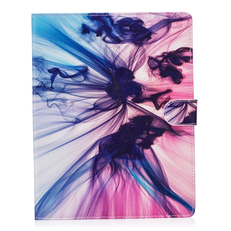 Pattern Printing Leather Wallet Protective Case for iPad 4 3 2 - Color Ink-1