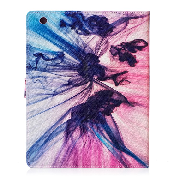 Pattern Printing Leather Wallet Protective Case for iPad 4 3 2 - Color Ink-2