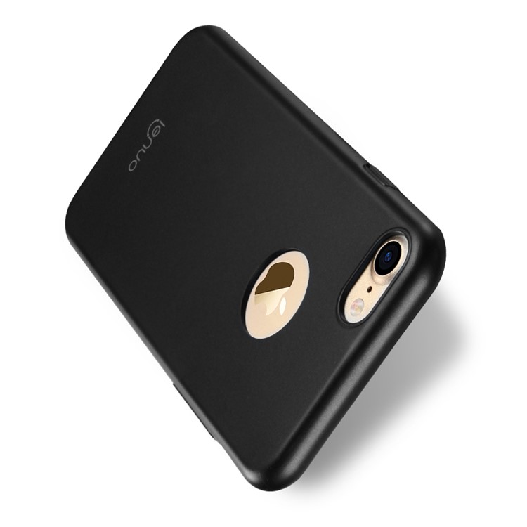 LENUO Leshield Series Silky Touch Hard Plastic Case for iPhone 7 4.7 inch - Black-2