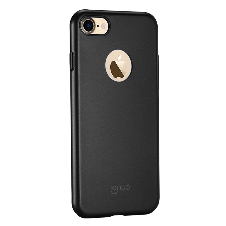 LENUO Leshield Series Silky Touch Hard Plastic Case for iPhone 7 4.7 inch - Black-3