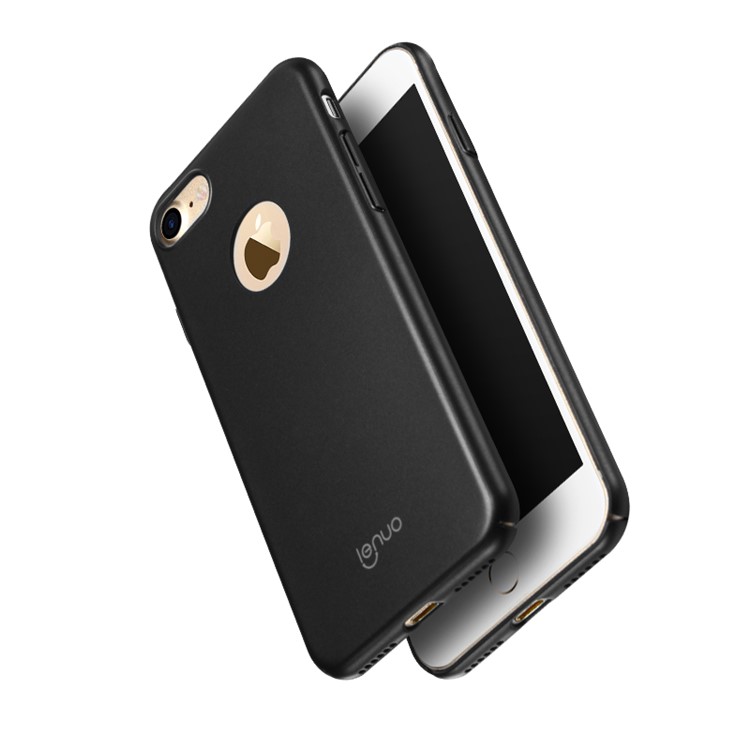 LENUO Leshield Series Silky Touch Hard Plastic Case for iPhone 7 4.7 inch - Black-5