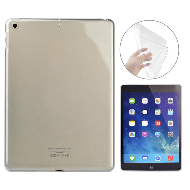 Clair TPU Étui Souple Pour Ipad 9.7 (2017) - Transparent-1