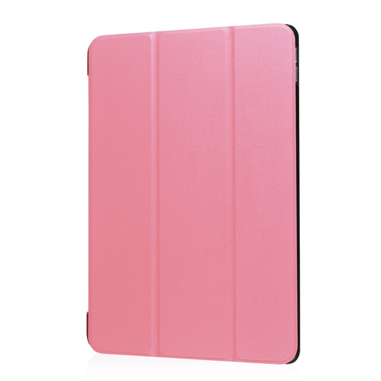 tri-piega l'accessorio della cassa del basamento del cuoio dell'unità di elaborazione per iPad Pro 10.5-pollice(2017) - Rosa-7