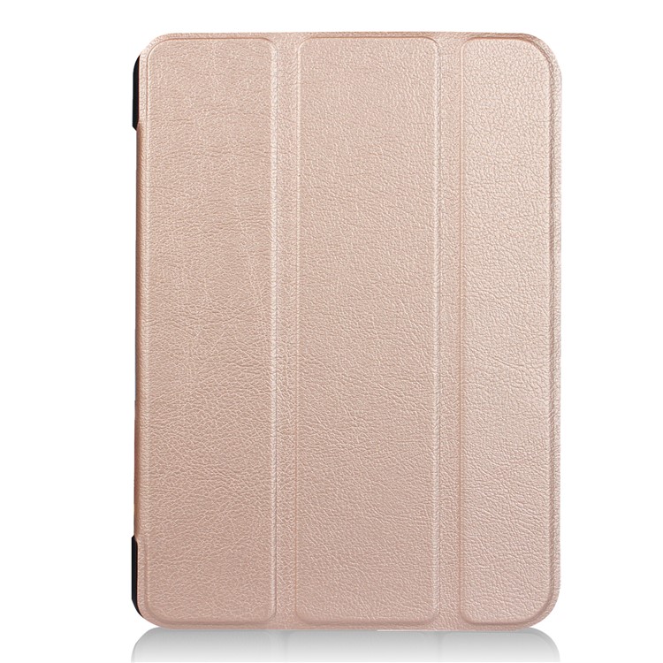 Для Ipad Pro 10,5-дюймовый (2017) Трехцветный Корпус Из Кожи Для Планшетов - Розовое Золото-2