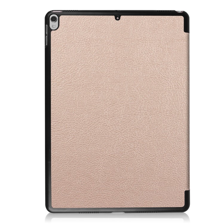 Для Ipad Pro 10,5-дюймовый (2017) Трехцветный Корпус Из Кожи Для Планшетов - Розовое Золото-3