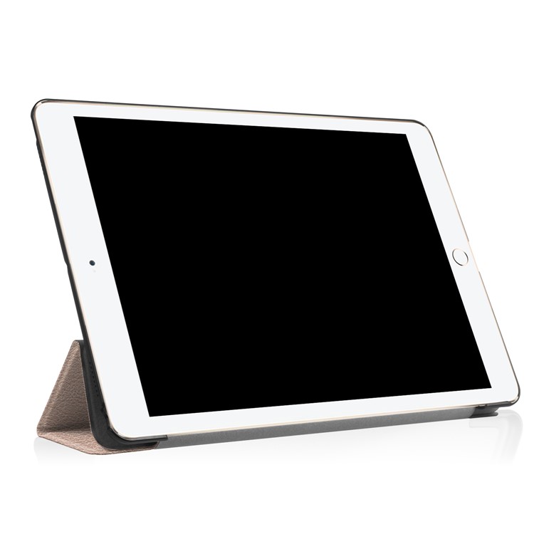 Для Ipad Pro 10,5-дюймовый (2017) Трехцветный Корпус Из Кожи Для Планшетов - Розовое Золото-5