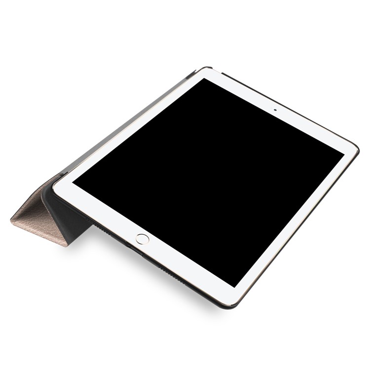 Для Ipad Pro 10,5-дюймовый (2017) Трехцветный Корпус Из Кожи Для Планшетов - Розовое Золото-6