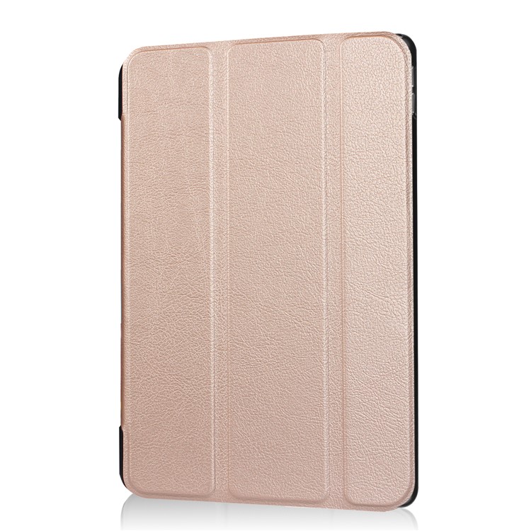 Для Ipad Pro 10,5-дюймовый (2017) Трехцветный Корпус Из Кожи Для Планшетов - Розовое Золото-7