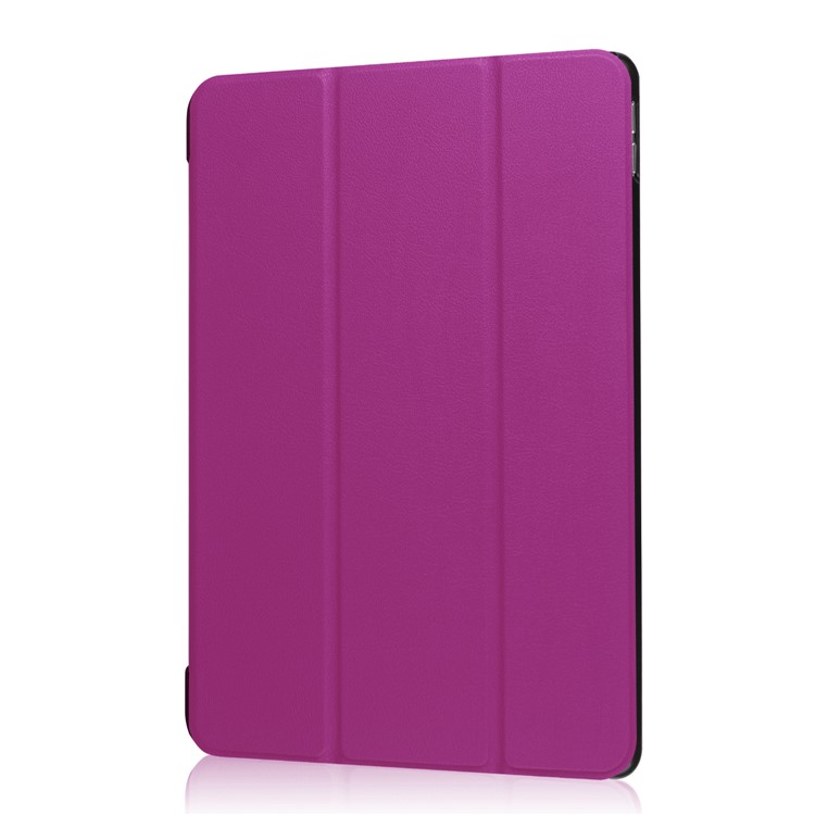 tri-fold Shell Custodia in Pelle per iPad Pro 10.5-pollice(2017) - Viola-7