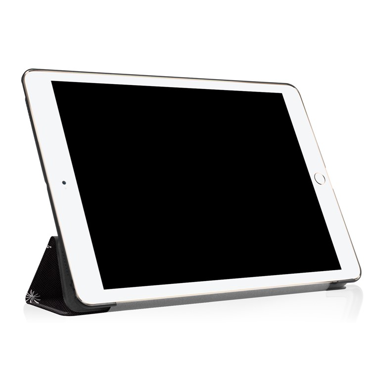 С Рисунком Кожа Три Раза Планшетный Чехол Для IPad Pro 10.5-дюймовый(2017) - Одуванчики и любовники-5