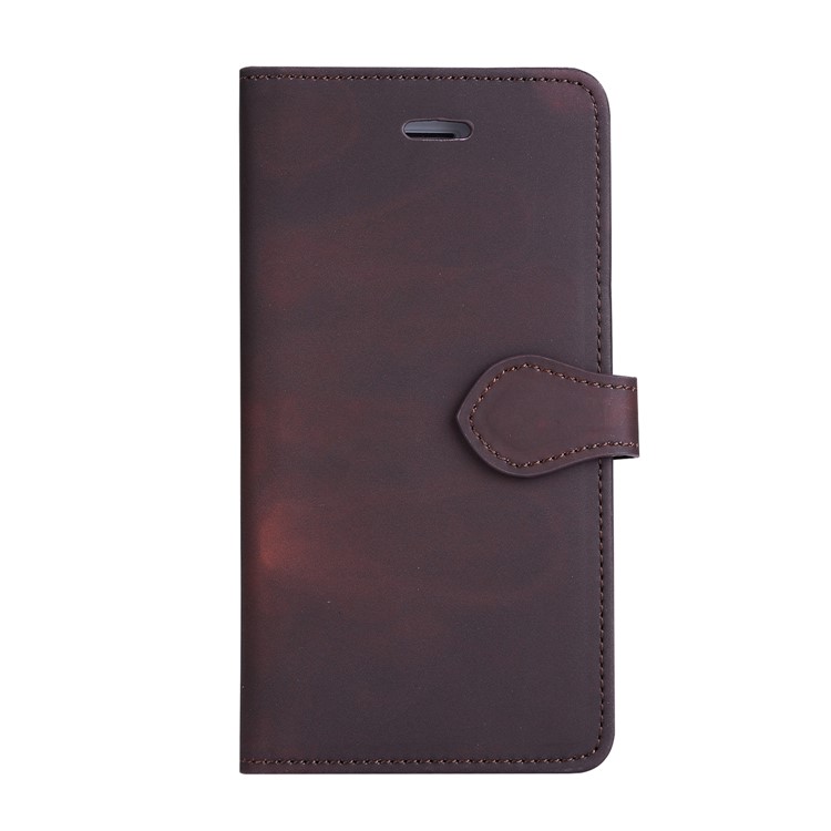 Thermal Induction Fluorescent Color Changing Wallet Stand Leather Case for iPhone 6s Plus / 6 Plus - Black-2