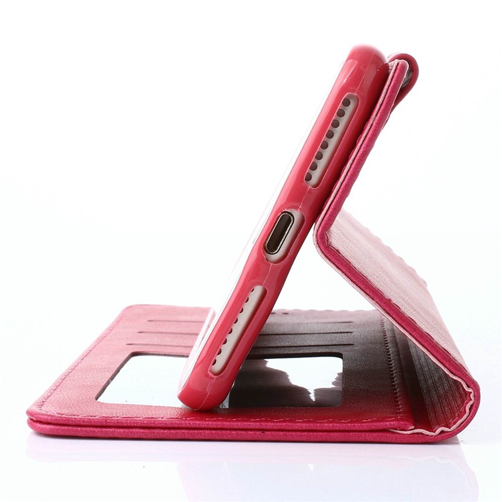 LC.IMEEKE Wallet Leather Stand Phone Cover for iPhone 8 / 7 4.7 inch - Rose-3
