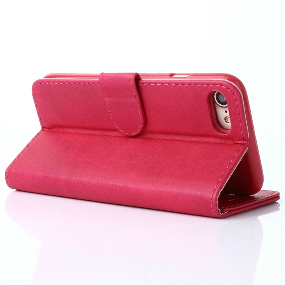 LC.IMEEKE Wallet Leather Stand Phone Cover for iPhone 8 / 7 4.7 inch - Rose-4