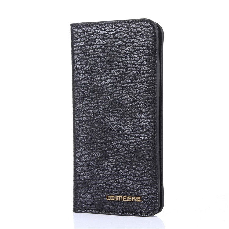 LC.IMEEKE Universal Leather Wallet Cover for iPhone 7 Plus / 6s Plus / 6 Plus 5.5 inch - Black-1