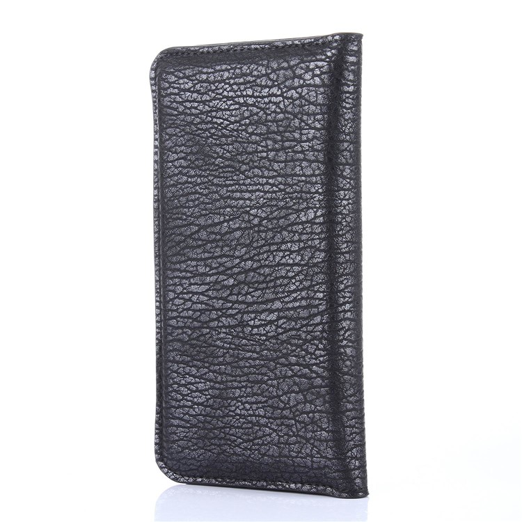 LC.IMEEKE Universal Leather Wallet Cover for iPhone 7 Plus / 6s Plus / 6 Plus 5.5 inch - Black-2
