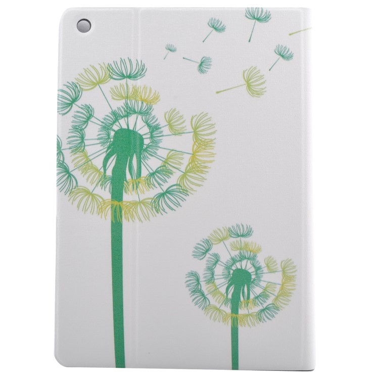 For iPad 9.7 (2017) Pattern Printing Leather Stand Case with Card Slots - Dandelions-3