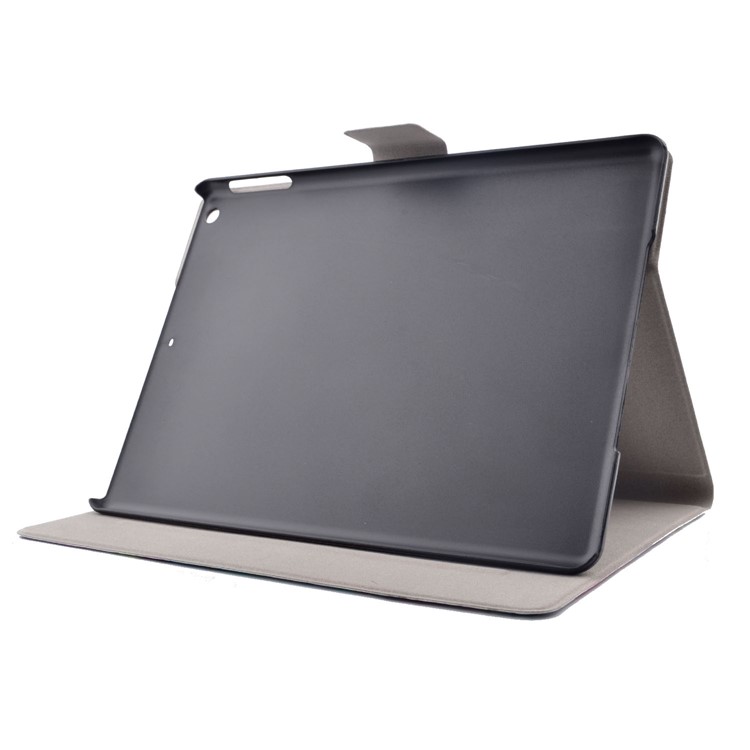 For iPad 9.7 (2017) Pattern Printing Leather Stand Case with Card Slots - Dandelions-5