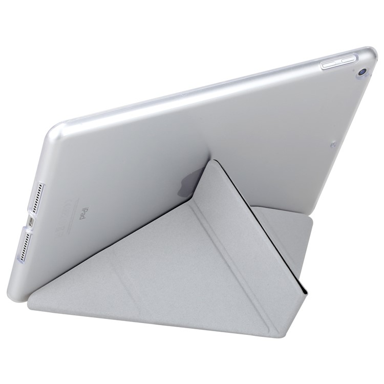 MOMAX Origami Tri-fold Stand Leather Smart Case for iPad 9.7 inch (2017) - Black-8
