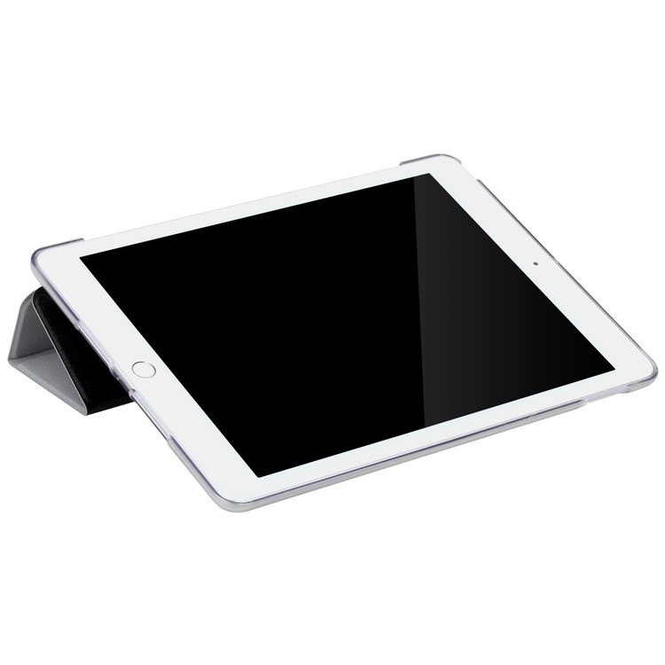 MOMAX Origami Tri-fold Stand Leather Smart Case for iPad 9.7 inch (2017) - Black-9
