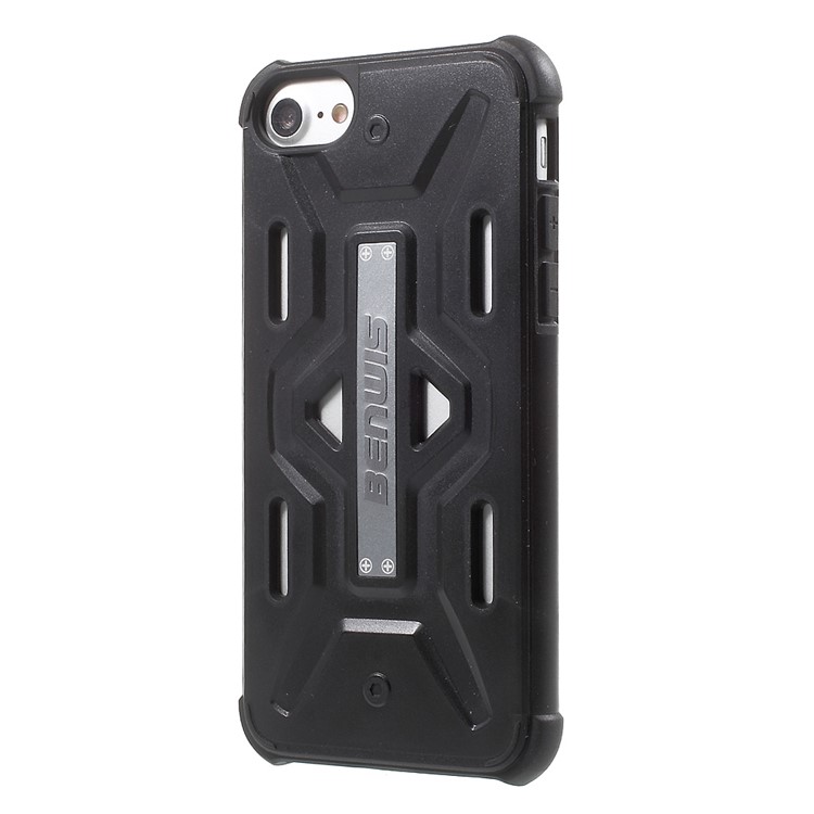 BENWIS Cool Armor PC + TPU Hybrid Case for iPhone 7 4.7 inch - Black-1