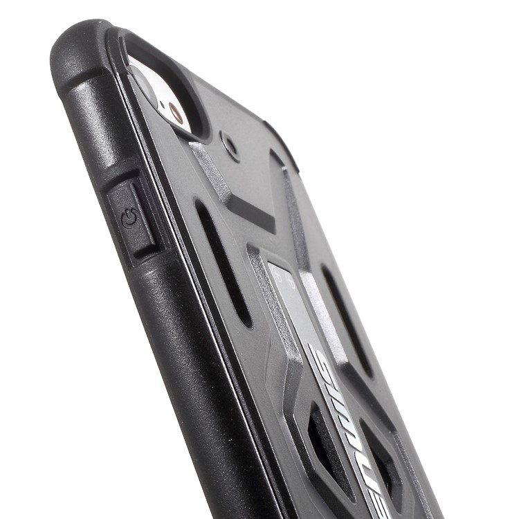 BENWIS Cool Armor PC + TPU Hybrid Case for iPhone 7 4.7 inch - Black-6