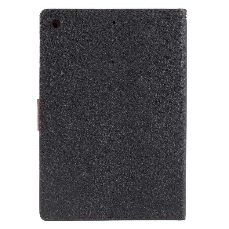 MERCURY GOOSPERY Wallet Leather Case for iPad 9.7 (2018) / 9.7 (2017) - Brown / Black-2
