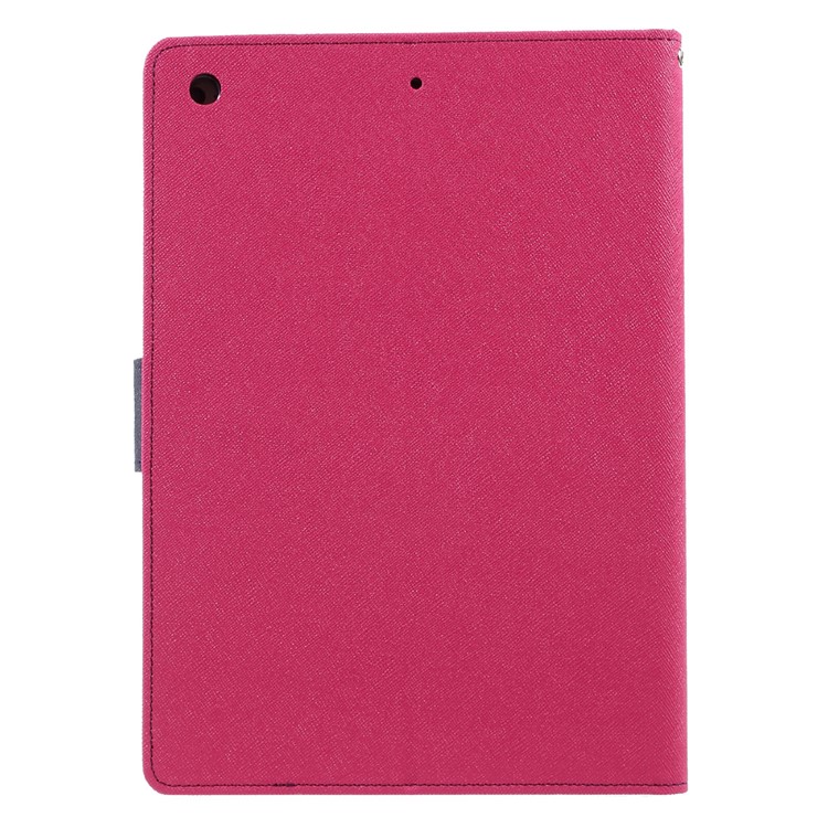 MERCURY GOOSPERY Wallet Stand Leather Cover for iPad 9.7 (2018) / 9.7 (2017) - Rose-2