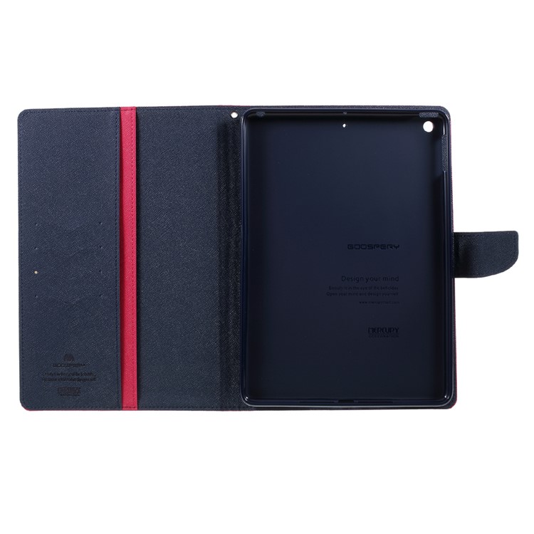 MERCURY GOOSPERY Wallet Stand Leather Cover for iPad 9.7 (2018) / 9.7 (2017) - Rose-7
