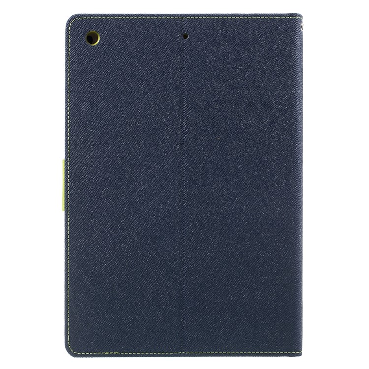 MERCURY GOOSPERY Flip Stand Wallet Leather Case for iPad 9.7 (2018) / 9.7 (2017) - Dark Blue-2