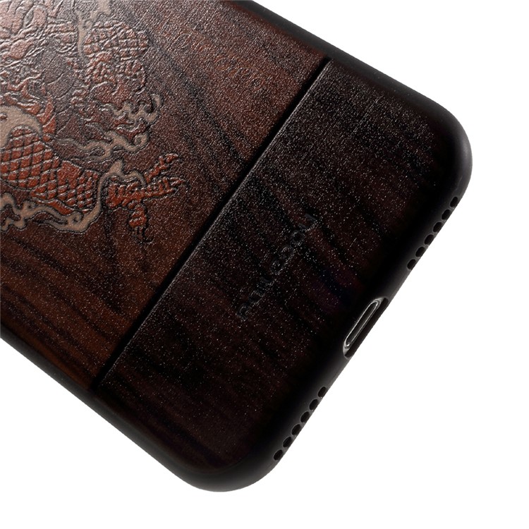 PAILEDOU Beast Series Embossed Pattern TPU Phone Case for iPhone 7 4.7 inch - Chinese Dragon-5
