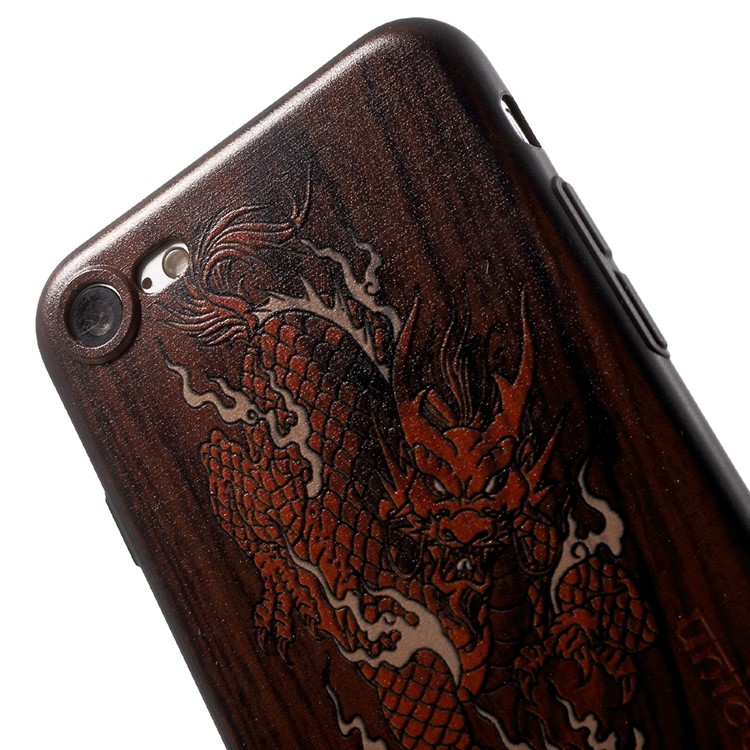 PAILEDOU Beast Series Embossed Pattern TPU Phone Case for iPhone 7 4.7 inch - Chinese Dragon-6