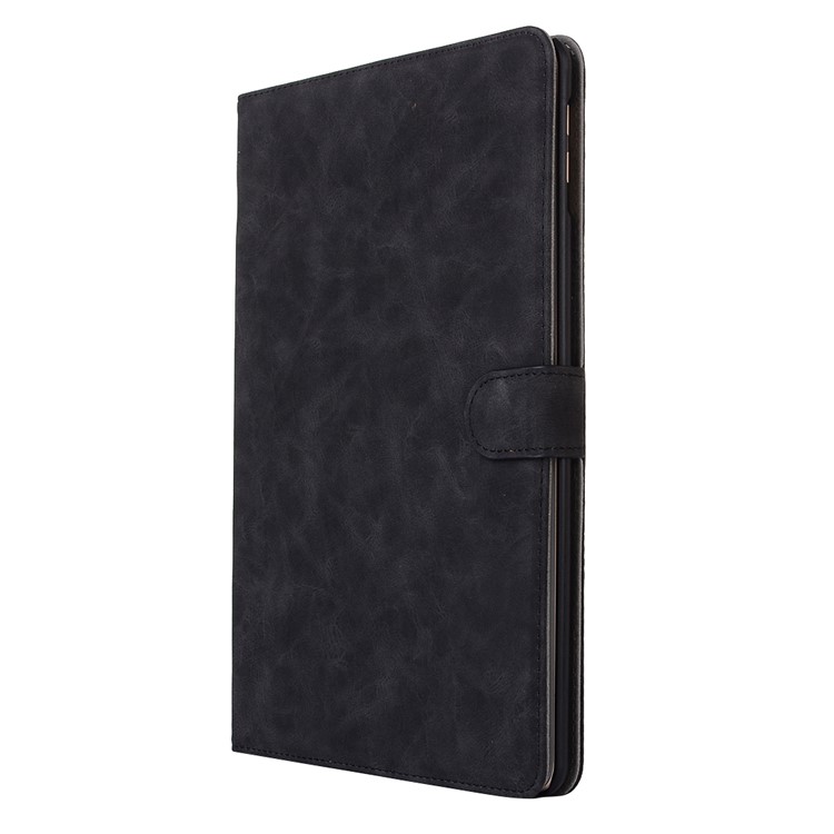Vintage Wallet Stand Wake & Sleep Leather Tablet Smart Casing for iPad 9.7-inch (2017) - Black-2