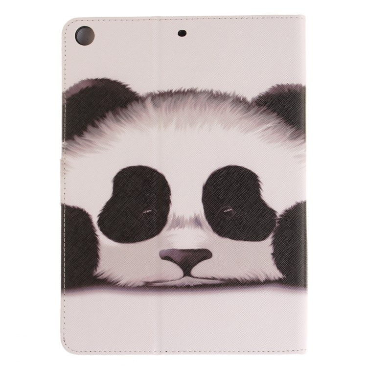 Pattern Printing Wallet Leather Smart Case for iPad 9.7 (2018) / 9.7 (2017) - Panda-3