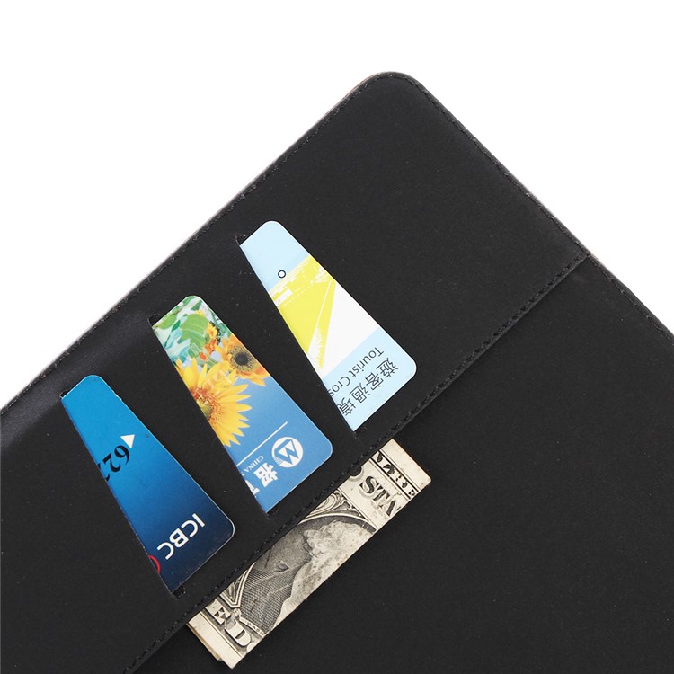 Retro Crazy Horse Leather Stand Phone Casing for iPad 9.7 (2018) / 9.7 (2017) - Coffee-11