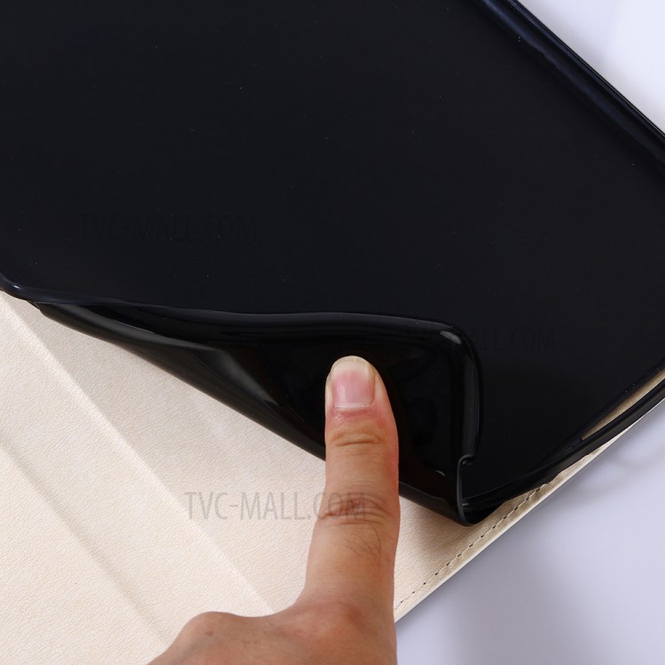 Мраморный Шаблон Бумажник Стенд Кожа Смарт-чехол Для IPad 9,7-дюймовый(2017) - белый-12
