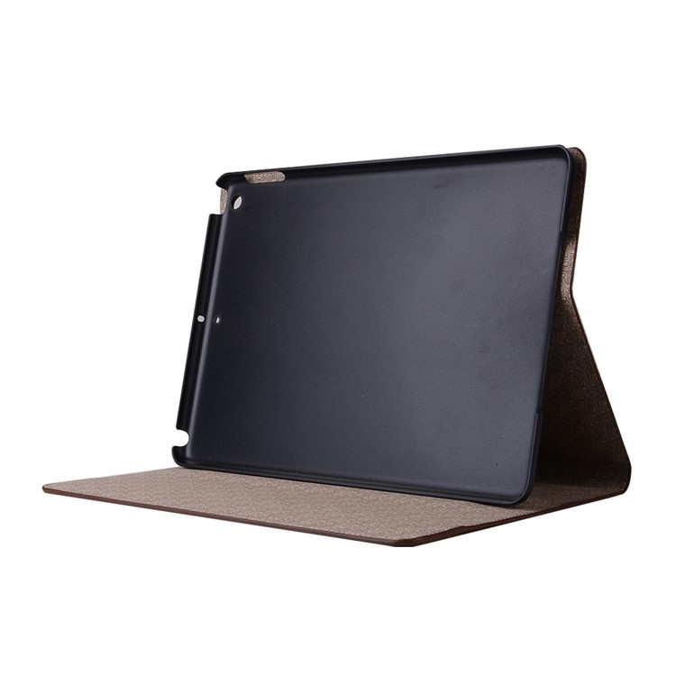 Map PU Leather Protective Stand Case for iPad 9.7-inch (2017) - Grey-4