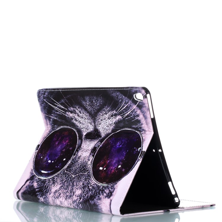 Pattern Printing PU Leather Casing with Stand for iPad Air 10.5 (2019) / Pro 10.5-inch (2017) - Cat-5