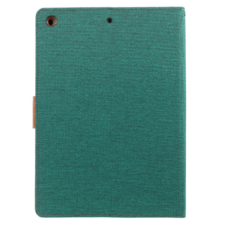 Bolsa de couro wallet wallet MERCURY GOOSPERY para iPad 9,7 polegadas (2017) - Verde-2