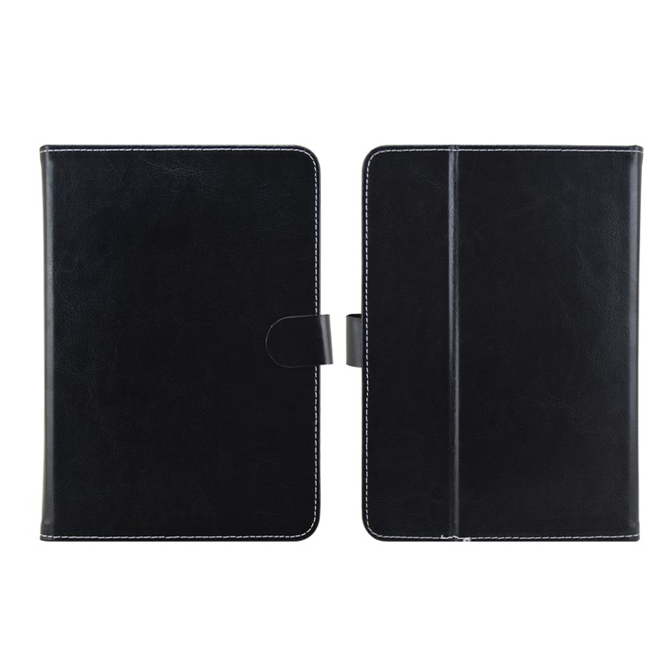 Detachable Wallet Leather Stand Flip Case for iPad 9.7-inch (2017) - Black-7