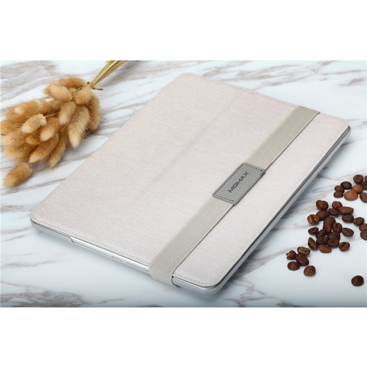 Supporto MOMAX Smart Oxford per la copertura di caso per iPad 9,7 pollici (2017) - Bianco-11