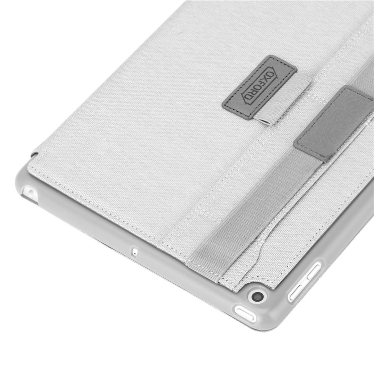 Supporto MOMAX Smart Oxford per la copertura di caso per iPad 9,7 pollici (2017) - Bianco-4