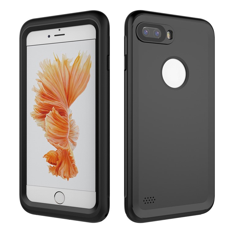 2M Underwater Waterproof Diving Shell for iPhone 7 Plus with Responsive Buttons - Black-6