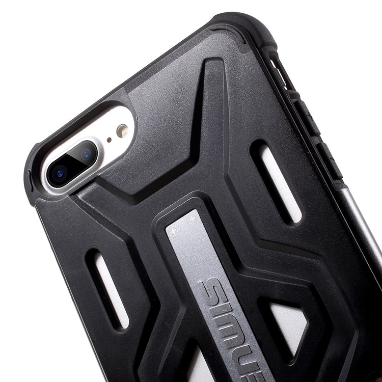 BENWIS Cool Armor PC + TPU Hybrid Phone Case for iPhone 7 Plus 5.5 inch - Black-6