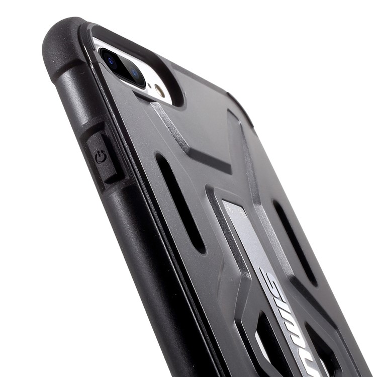 BENWIS Cool Armor PC + TPU Hybrid Phone Case for iPhone 7 Plus 5.5 inch - Black-7
