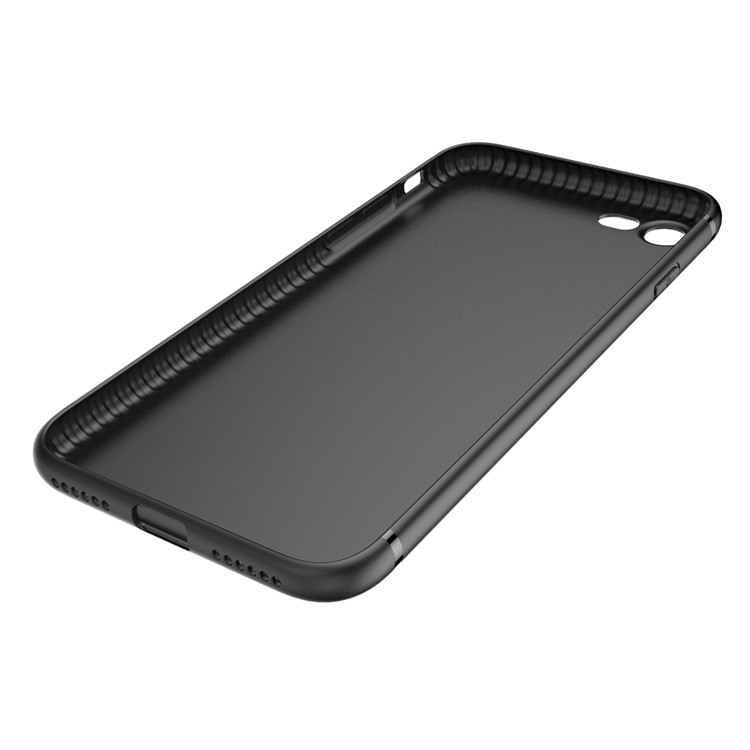 Magnetic Ring Holder Car Bracket TPU PC Hard Shell for iPhone 8 / iPhone 7 4.7 inch - Black-4