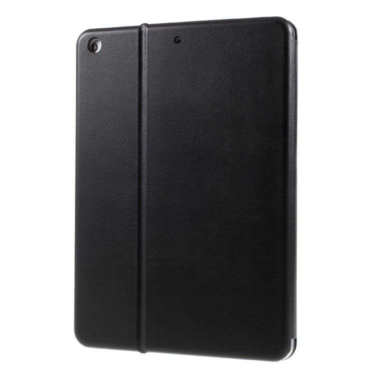 PU Leather Card Holder Stand Tablet Cover for iPad 9.7-inch (2017) - Black-2