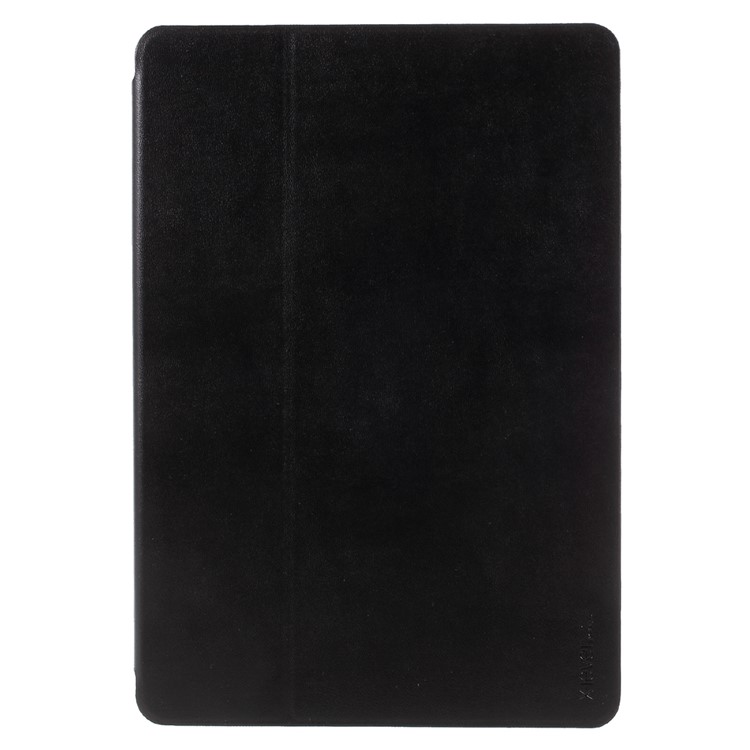X-LEVEL for iPad 9.7 (2018) / 9.7 (2017) Stand Leather Protective Shell - Black-1