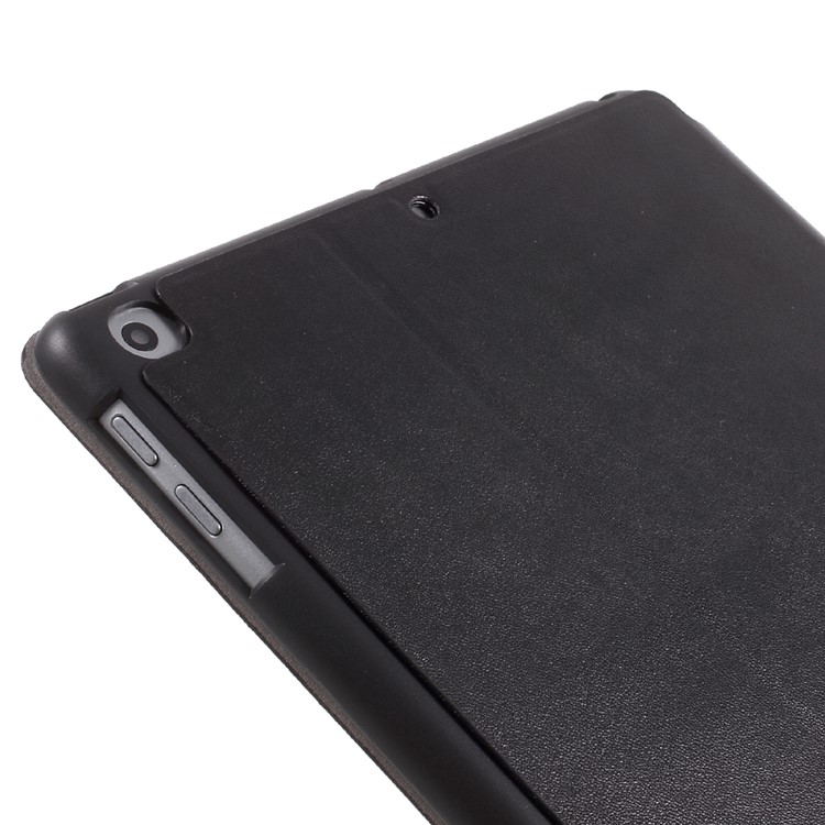 X-LEVEL for iPad 9.7 (2018) / 9.7 (2017) Stand Leather Protective Shell - Black-11